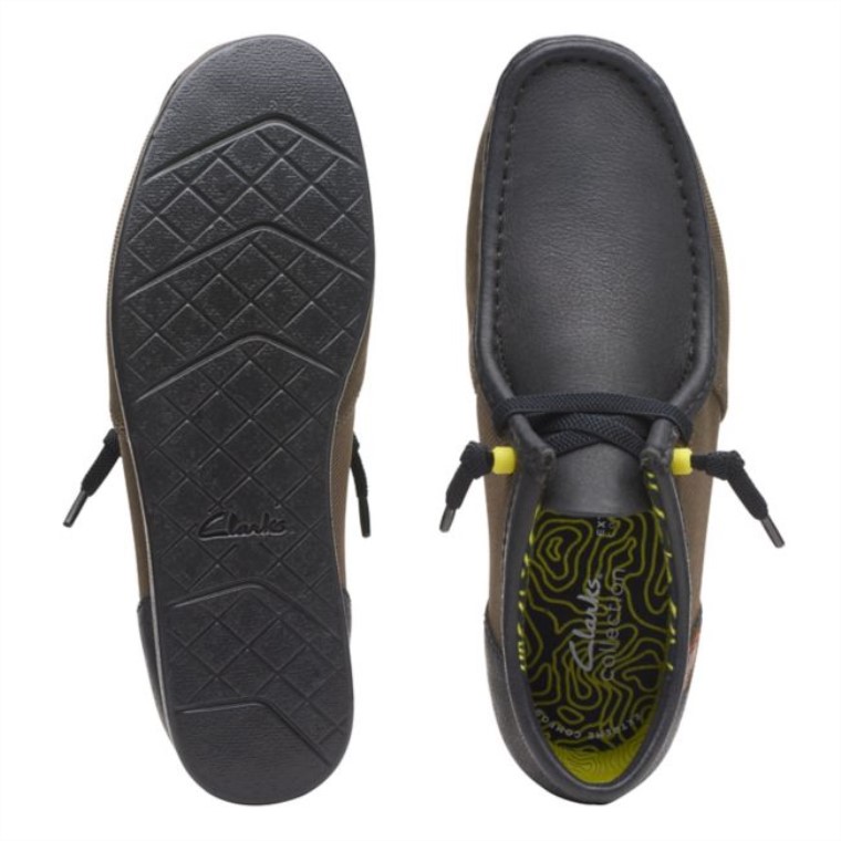 Shacre Lite Moc Combinación De Aceitunas Clarks Combinación De Aceitunas