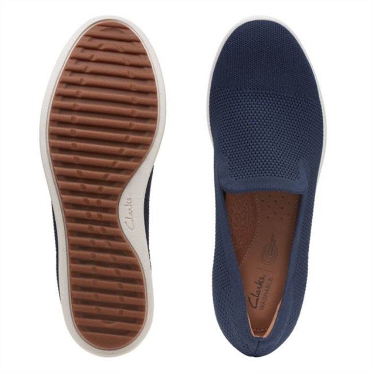 Slip Tamzen Punto Azul Marino Punto Azul Marino Clarks
