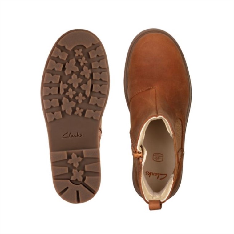 Cuero Tostado Astrol Orkid Cuero Tostado Clarks