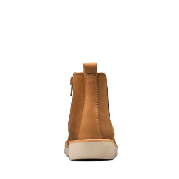 Cuero Marrón Corona Halo Niño Cuero Marrón Clarks