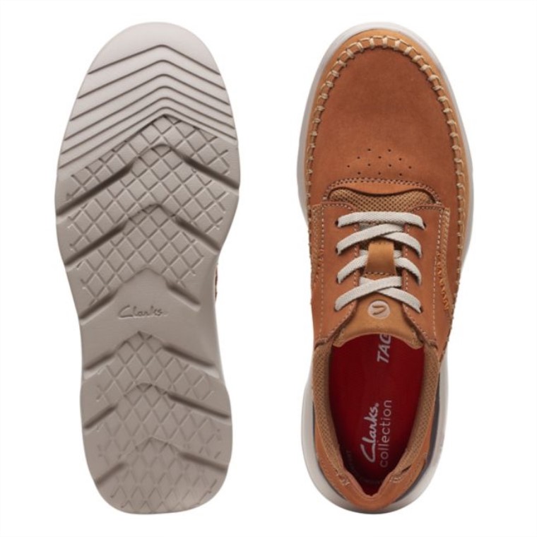 Nobuk Bronceado Gaskill Encaje Nobuk Bronceado Clarks