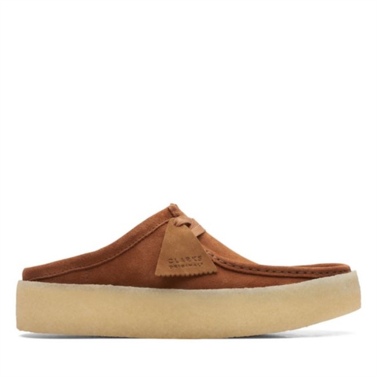 Tan Suede Clarks Wallabee Cup Lo Tan Suede
