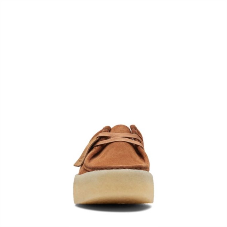 Tan Suede Clarks Wallabee Cup Lo Tan Suede