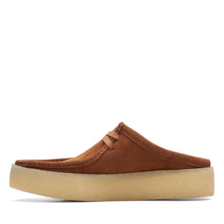 Tan Suede Clarks Wallabee Cup Lo Tan Suede