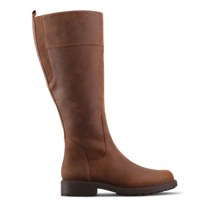 Piel Color Canela Con Forro Interior Clarks Orinoco 2 Hi Piel Color Canela Con Forro Interior
