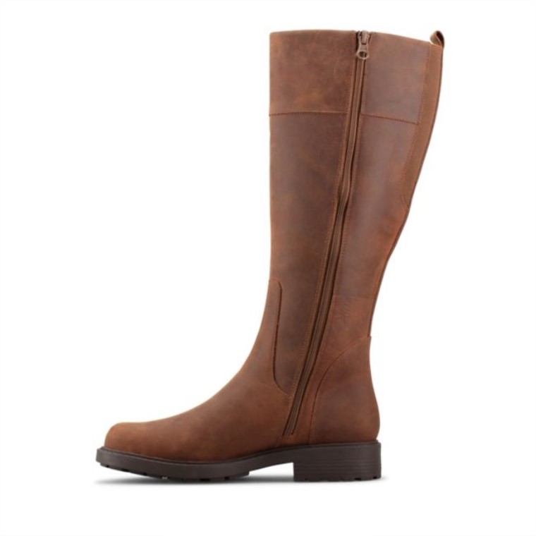 Piel Color Canela Con Forro Interior Clarks Orinoco 2 Hi Piel Color Canela Con Forro Interior
