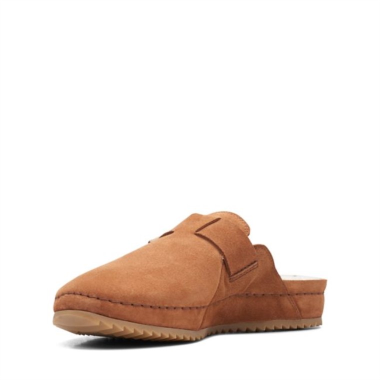 Canela Con Forro Sde Clarks Brookleigh Mule Canela Con Forro Sde