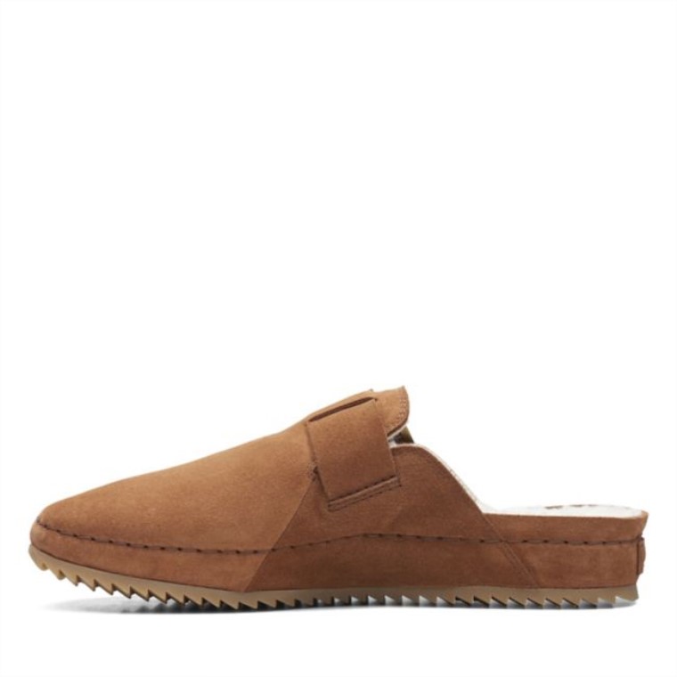 Canela Con Forro Sde Clarks Brookleigh Mule Canela Con Forro Sde