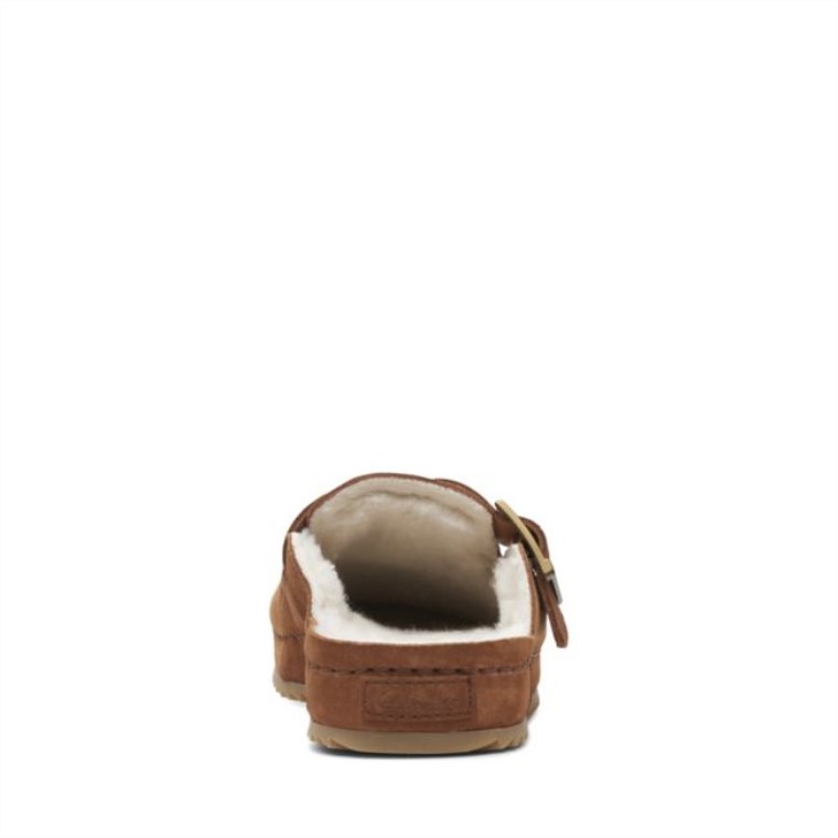 Canela Con Forro Sde Clarks Brookleigh Mule Canela Con Forro Sde