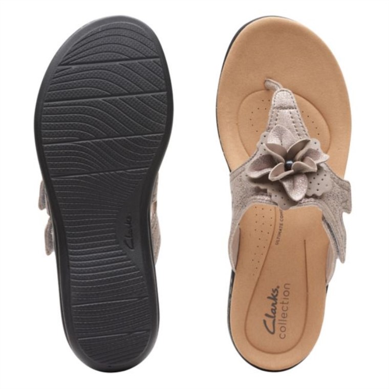 Taupe Metalizado Laurieann Gem Taupe Metalizado Clarks