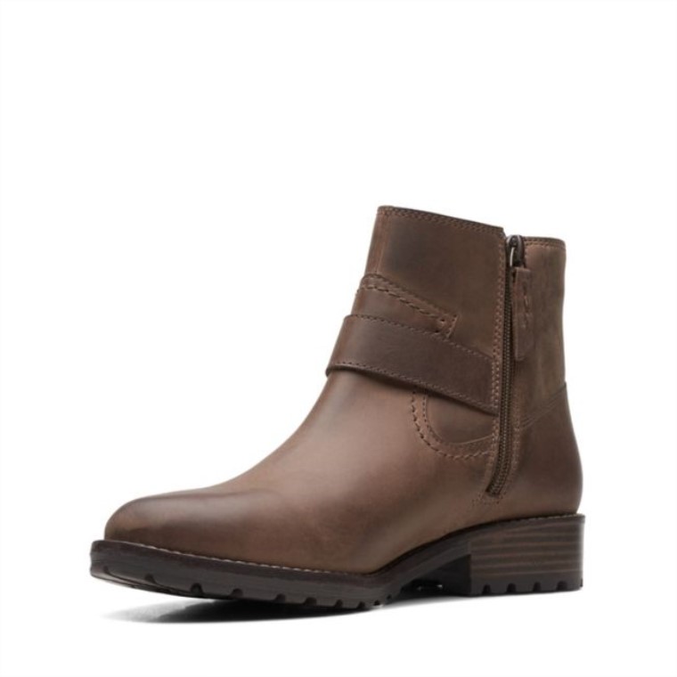 Taupe Nubuck Clarkwellstrap Taupe Nubuck Clarks
