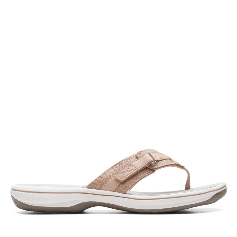 Taupe Sintético Clarks Brisa Marina Sintético Taupe