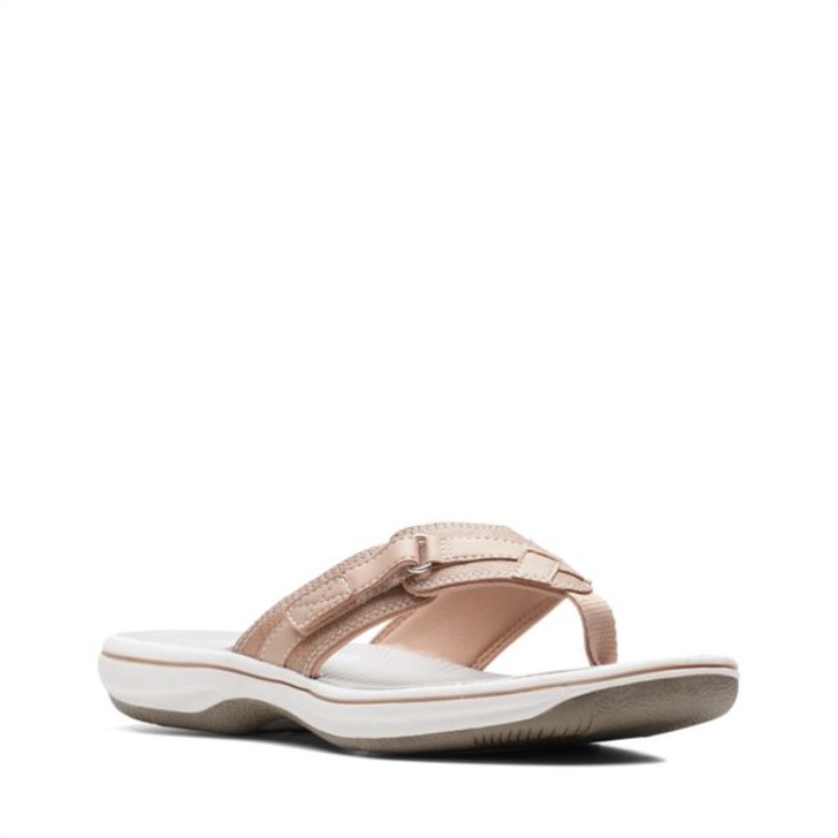 Taupe Sintético Clarks Brisa Marina Sintético Taupe