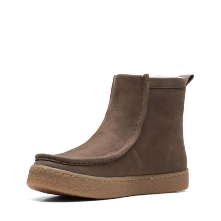 Taupe Wlined Nub Barleigh Pull Taupe Wlined Nub Clarks