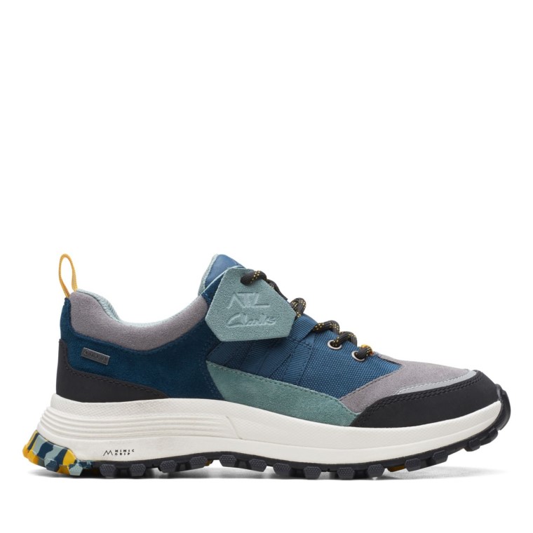 Verde Azulado Combi Clarks Atl Trek Path Gore-tex Combi Verde Azulado