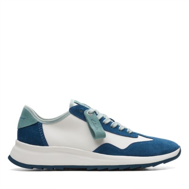 Combinación Verde Azulado Clarks Dash Lite Lo Combinación Verde Azulado