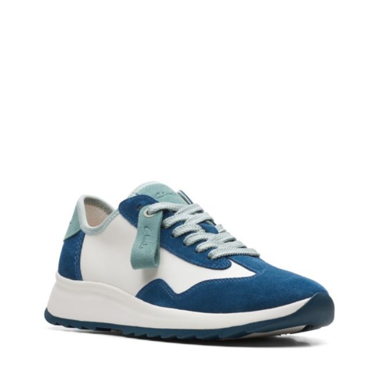 Combinación Verde Azulado Clarks Dash Lite Lo Combinación Verde Azulado