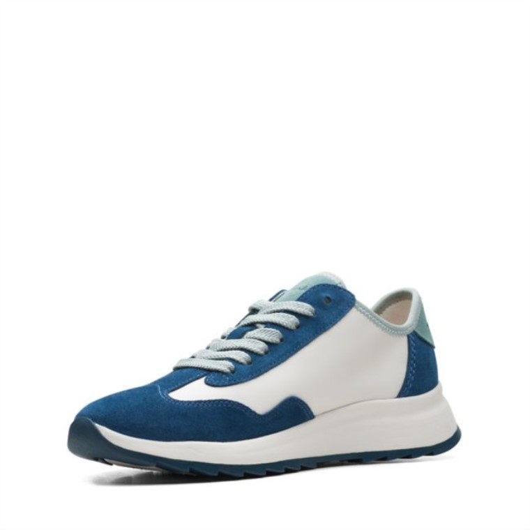 Combinación Verde Azulado Clarks Dash Lite Lo Combinación Verde Azulado