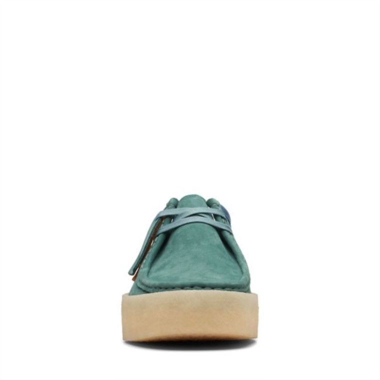 Taza Wallabee Verde Azulado Clarks Verde Azulado