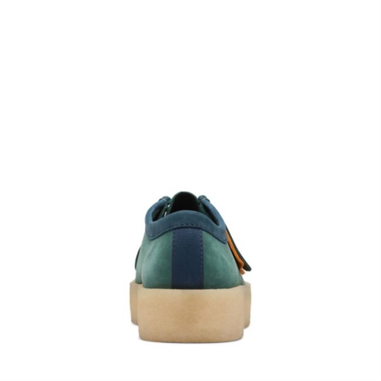 Taza Wallabee Verde Azulado Clarks Verde Azulado