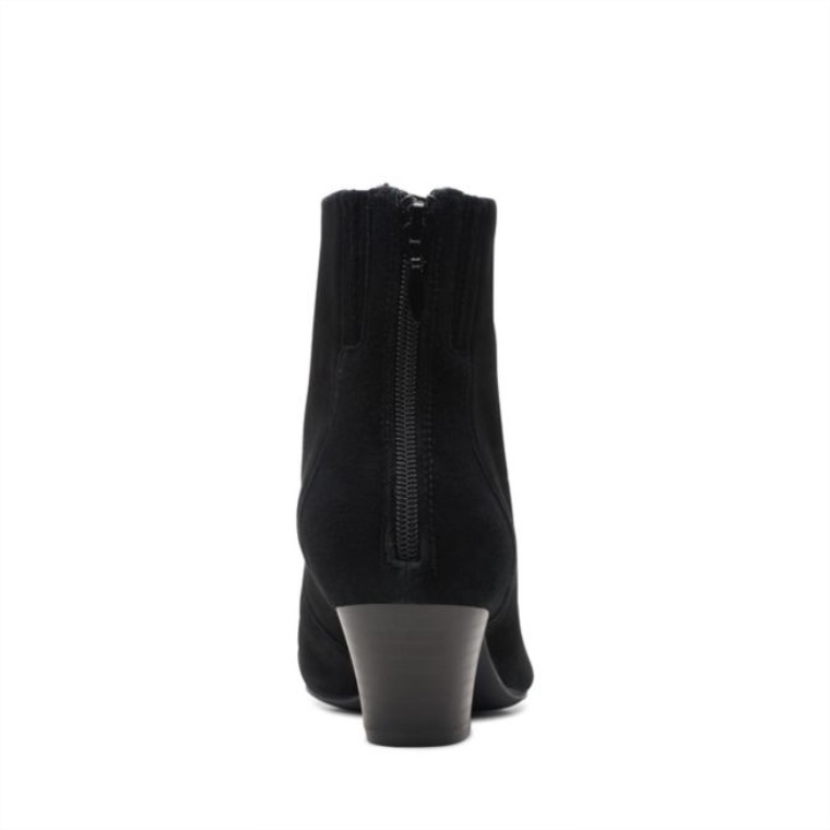 Botas Teresa Ante Negro Ante Negro Clarks