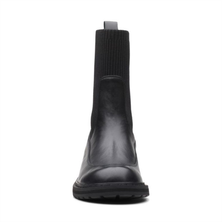 Tilham Punto Cuero Negro Clarks Cuero Negro