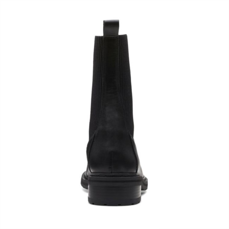 Tilham Punto Cuero Negro Clarks Cuero Negro