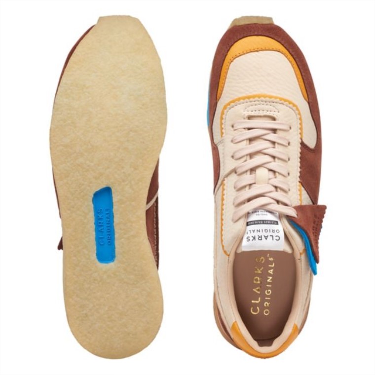 Tor Run Tan Combi Clarks Tan Combi