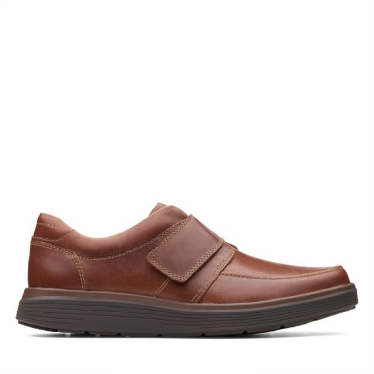 Correa Un Abode Cuero Marrón Oscuro Clarks Cuero Marrón Oscuro
