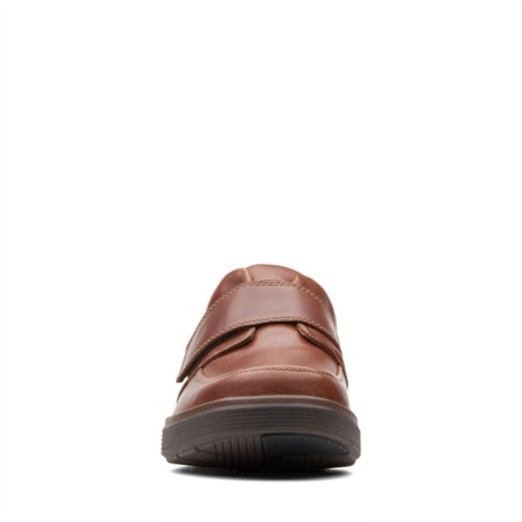 Correa Un Abode Cuero Marrón Oscuro Clarks Cuero Marrón Oscuro