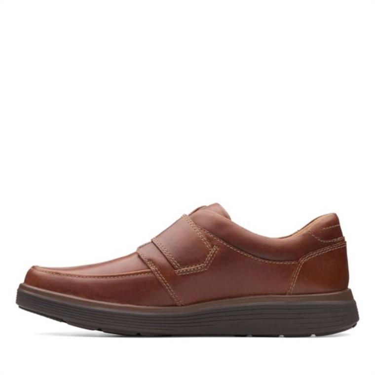 Correa Un Abode Cuero Marrón Oscuro Clarks Cuero Marrón Oscuro