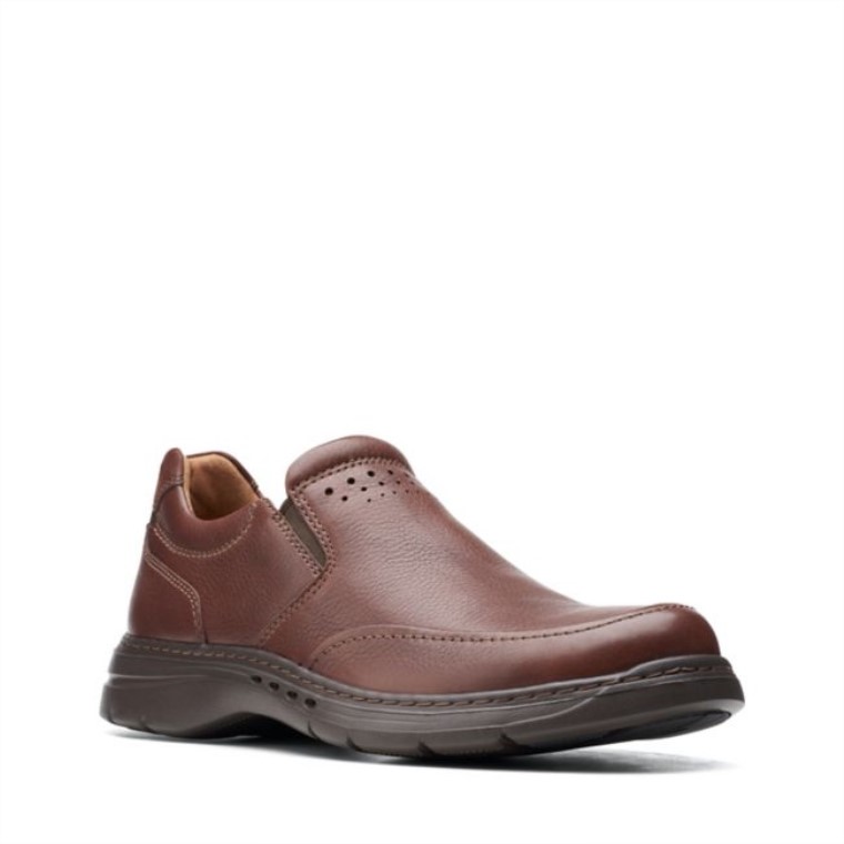 Un Paso Brawley Caoba Ny Cuero Clarks Caoba Ny Cuero