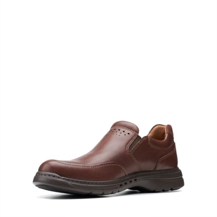 Un Paso Brawley Caoba Ny Cuero Clarks Caoba Ny Cuero