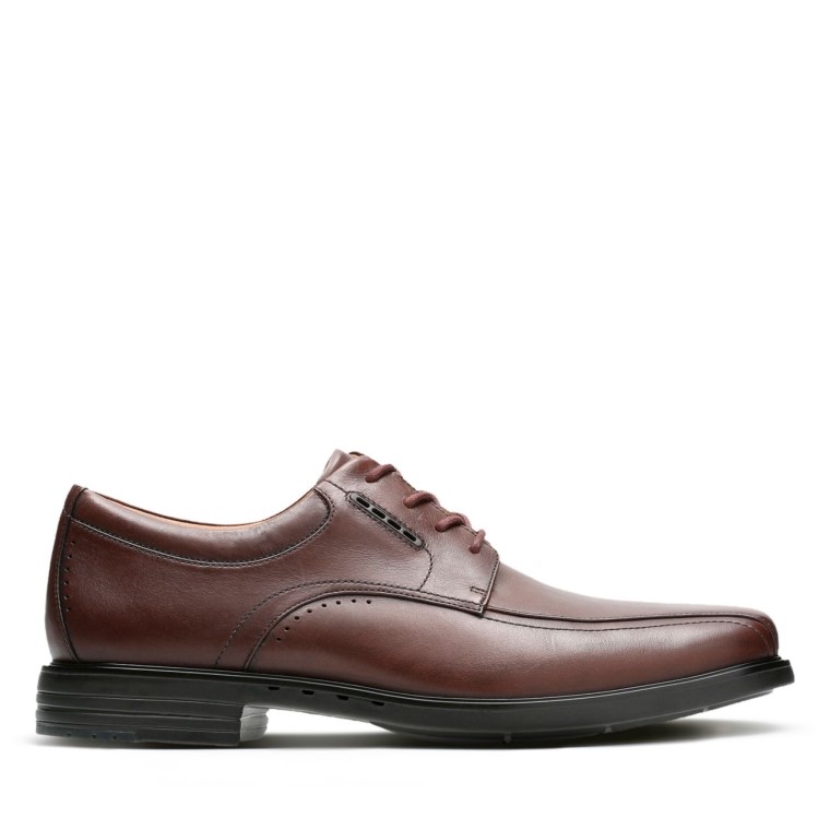 Un Kenneth Way Cuero Marrón Clarks Cuero Marrón