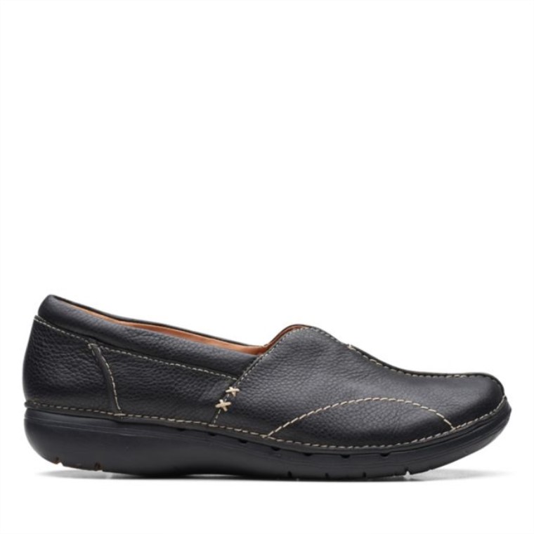 Una Zancada Clarks Negro