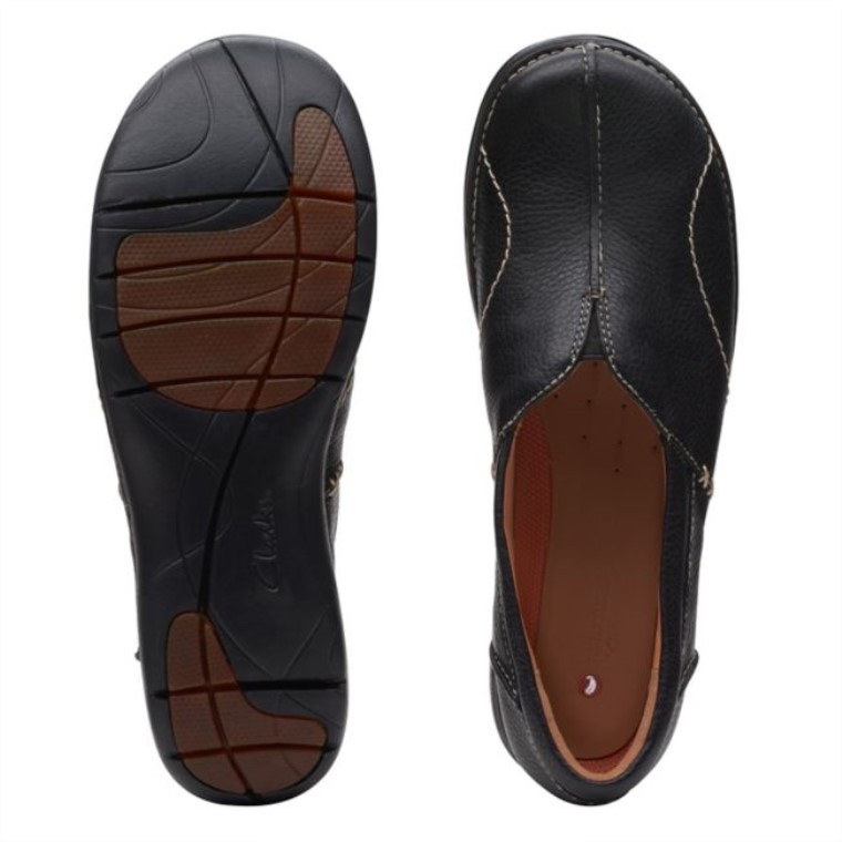Una Zancada Clarks Negro