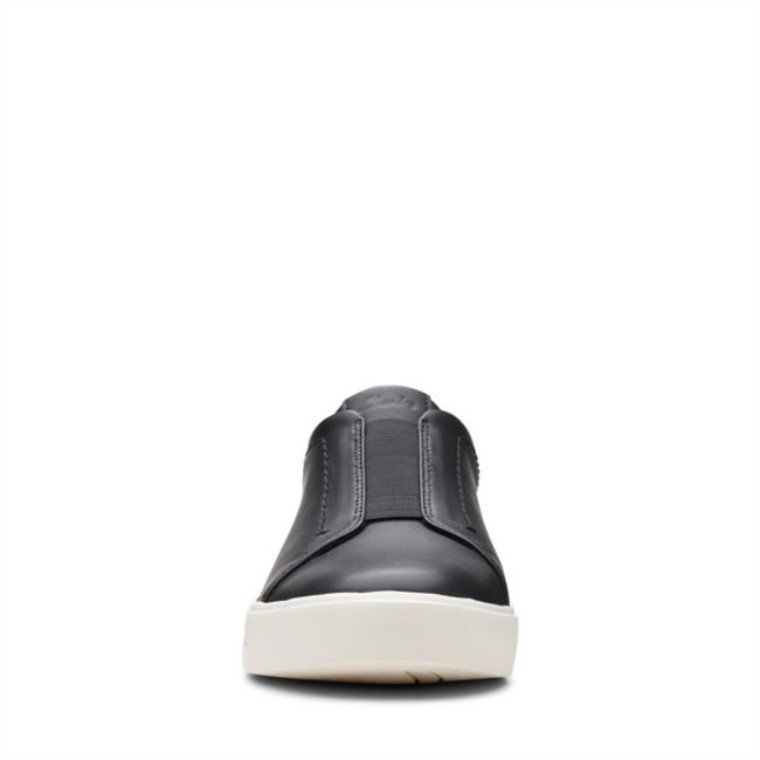 Un Maui Fácil Cuero Negro Clarks Cuero Negro