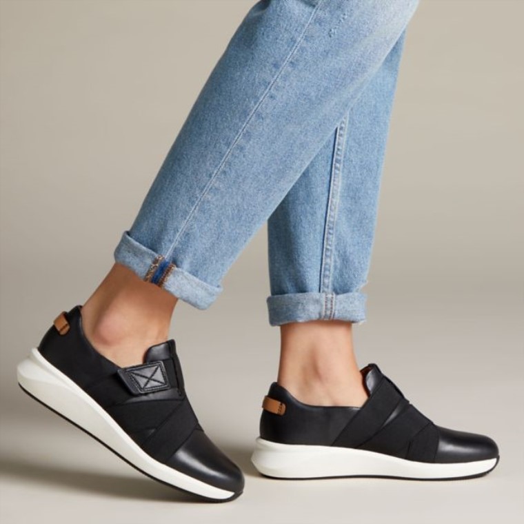 Correa Un Rio Cuero Negro Cuero Negro Clarks