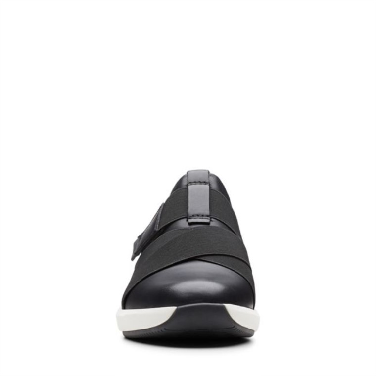 Correa Un Rio Cuero Negro Cuero Negro Clarks
