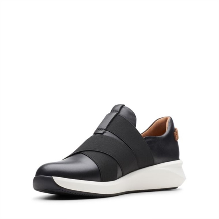 Correa Un Rio Cuero Negro Cuero Negro Clarks