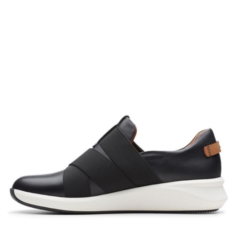 Correa Un Rio Cuero Negro Cuero Negro Clarks