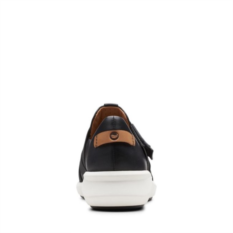 Correa Un Rio Cuero Negro Cuero Negro Clarks