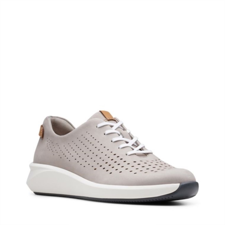Un Rio Tie Nubuck Piedra Clarks Nubuck Piedra