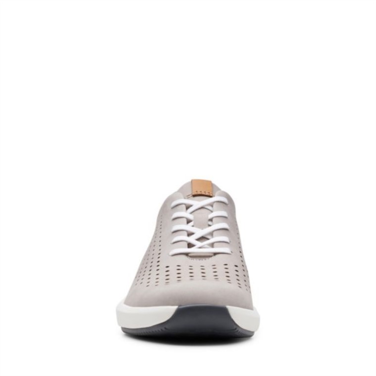 Un Rio Tie Nubuck Piedra Clarks Nubuck Piedra