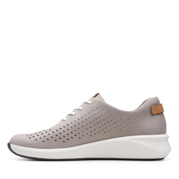 Un Rio Tie Nubuck Piedra Clarks Nubuck Piedra