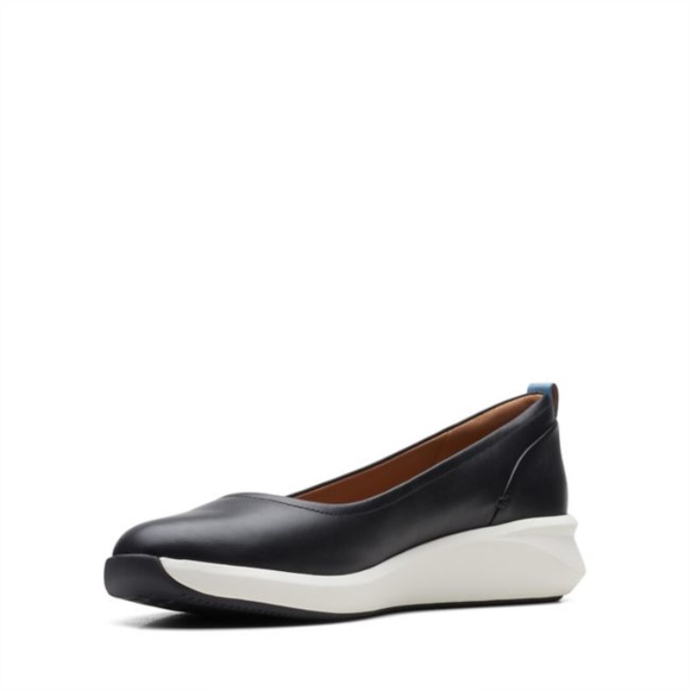Un Rio Vibe Cuero Negro Clarks Cuero Negro