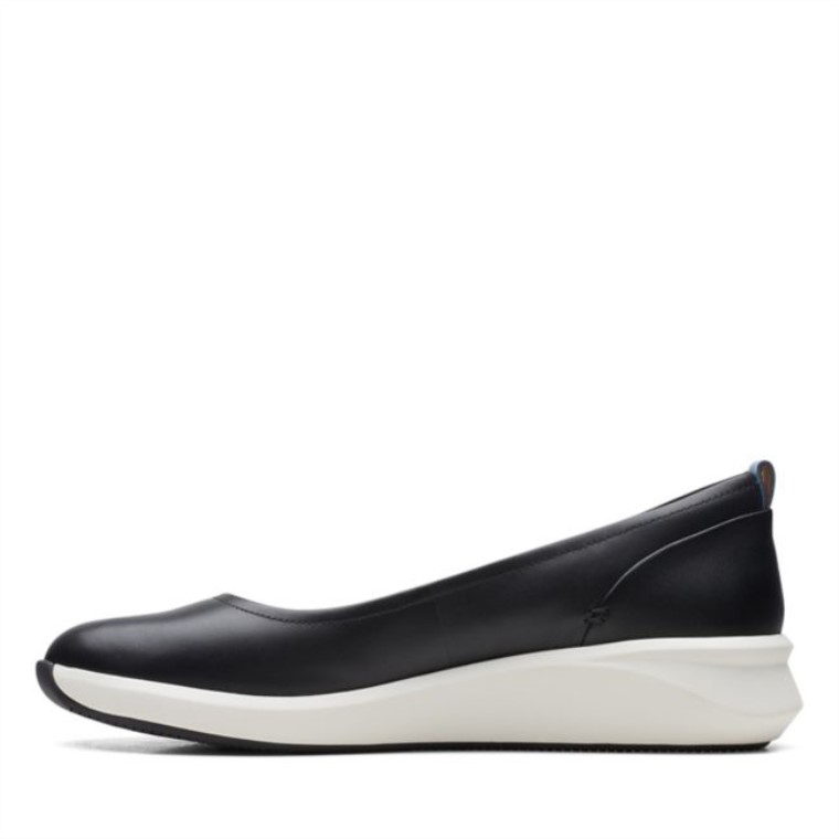 Un Rio Vibe Cuero Negro Clarks Cuero Negro