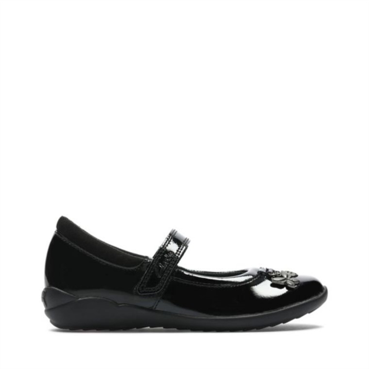 Vibrante Trail Kid Charol Negro Charol Negro Clarks