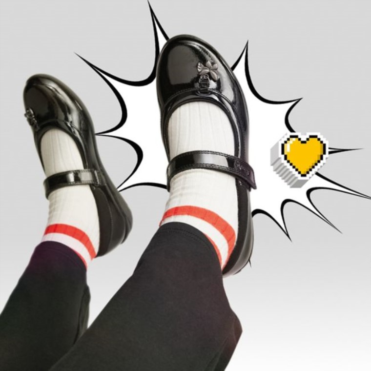 Vibrante Trail Kid Charol Negro Charol Negro Clarks