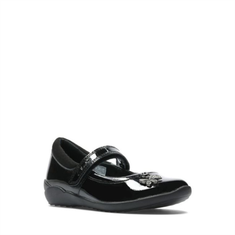 Vibrante Trail Kid Charol Negro Charol Negro Clarks